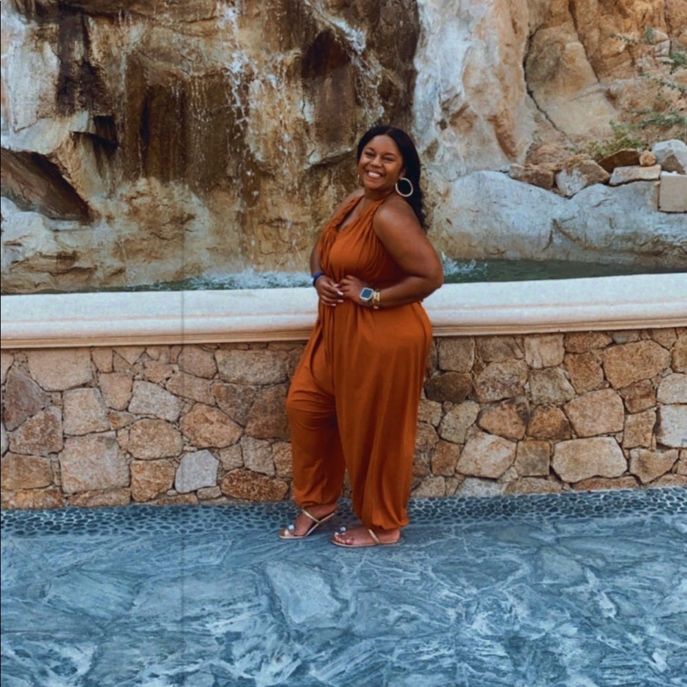 Shein Brown Romper